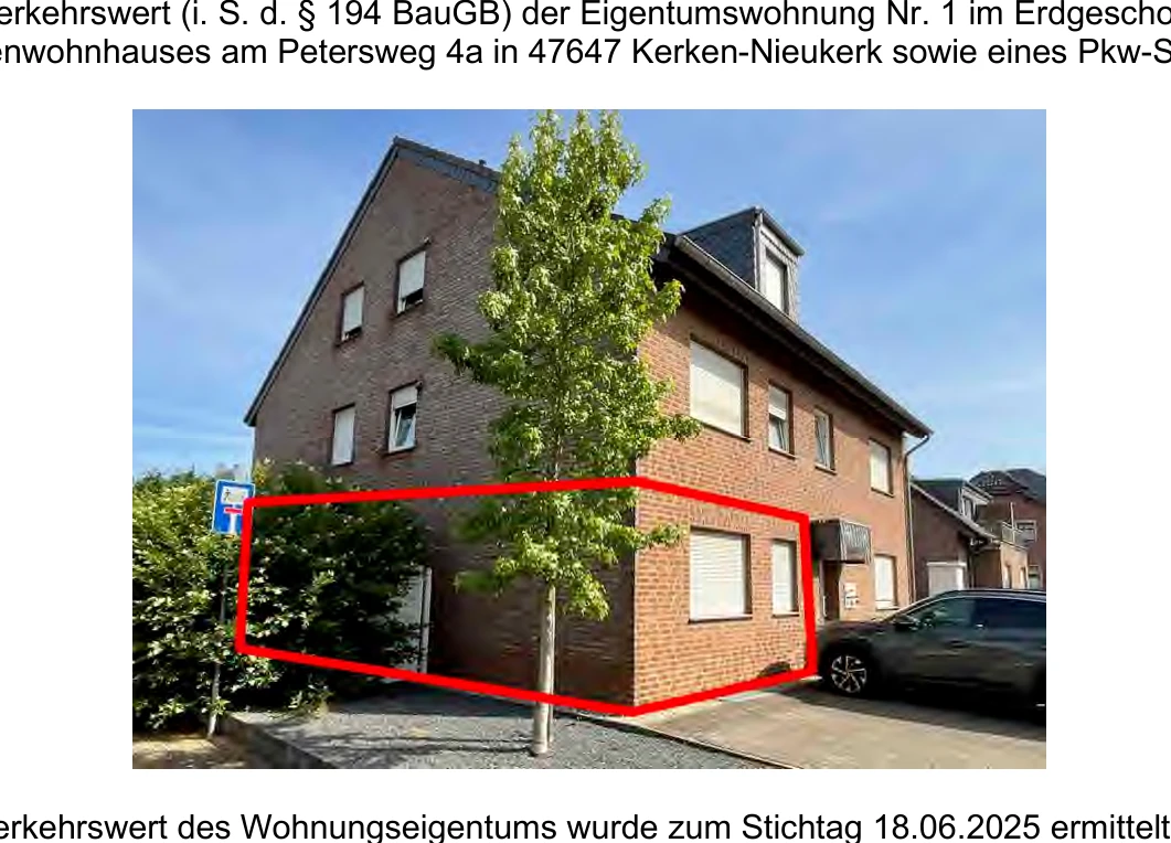 Eigentumswohnung mit Pkw-Stellplatz in Kerken — Bild 3