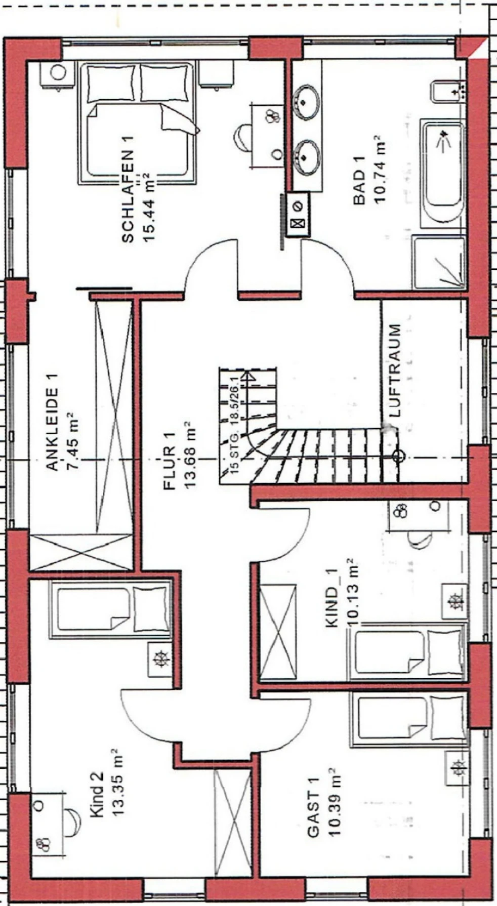 Zweifamilienhaus, Garage in Münster — Bild 3
