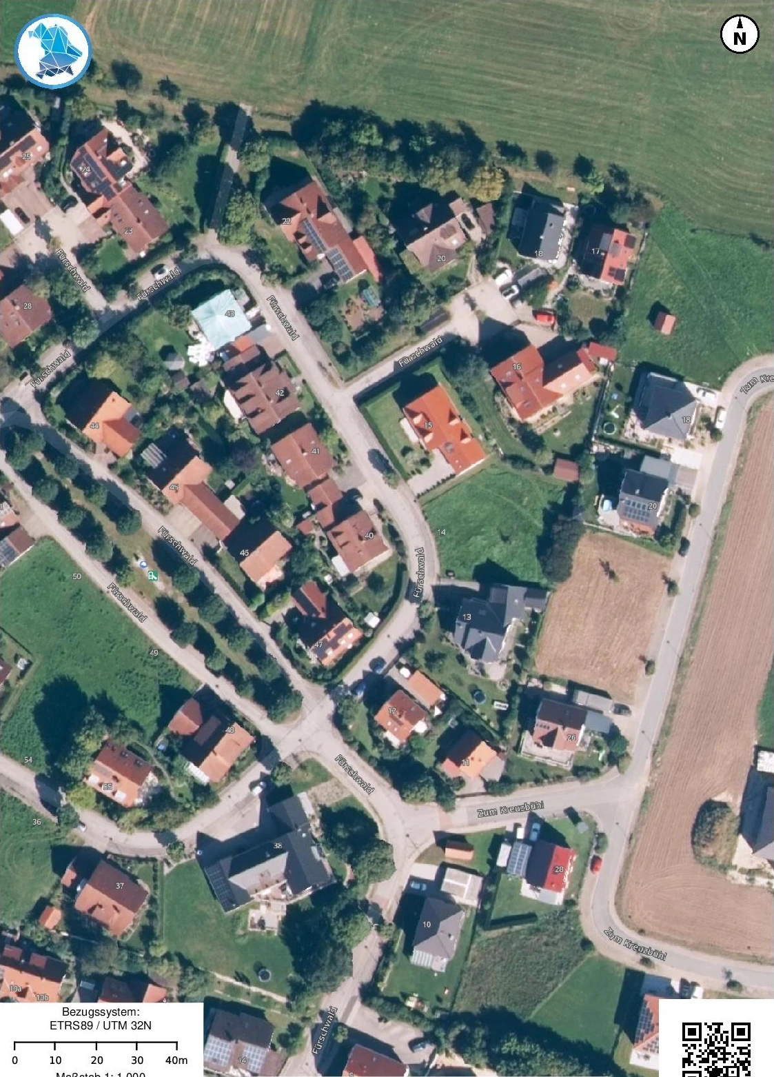 Wohnhaus (ausgebaut als Zweifamilienhaus) mit angebauter Garage in Reichenschwand