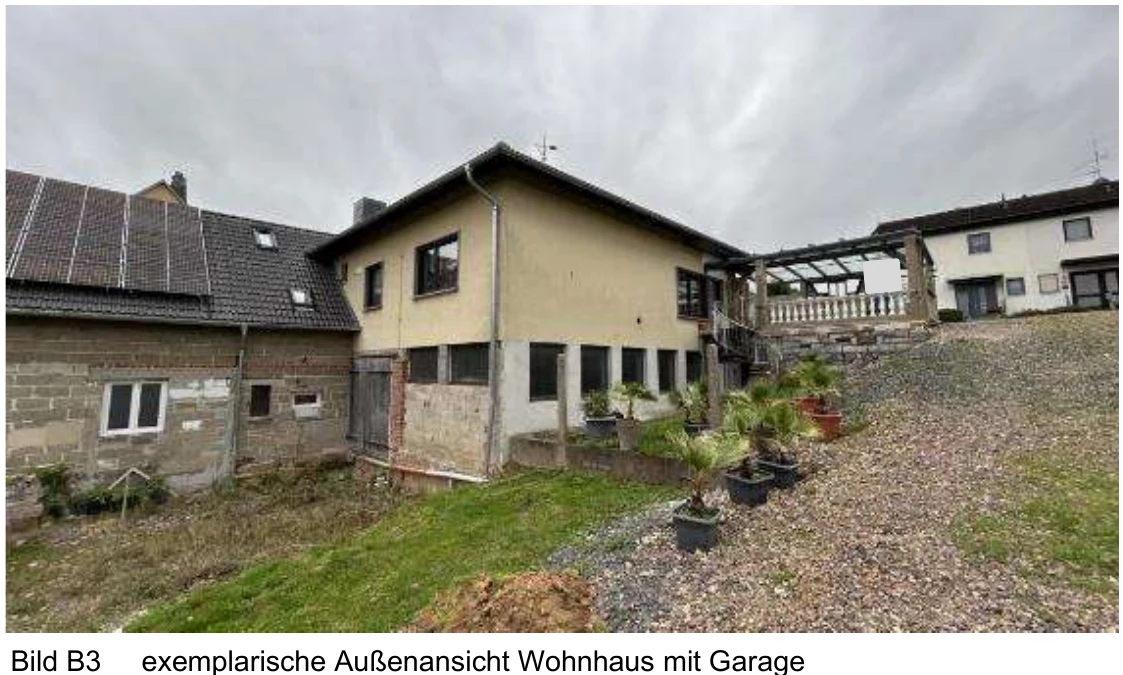 Einfamilienhaus, Garage, unbebautes Grundstück in Lohrheim — Bild 2