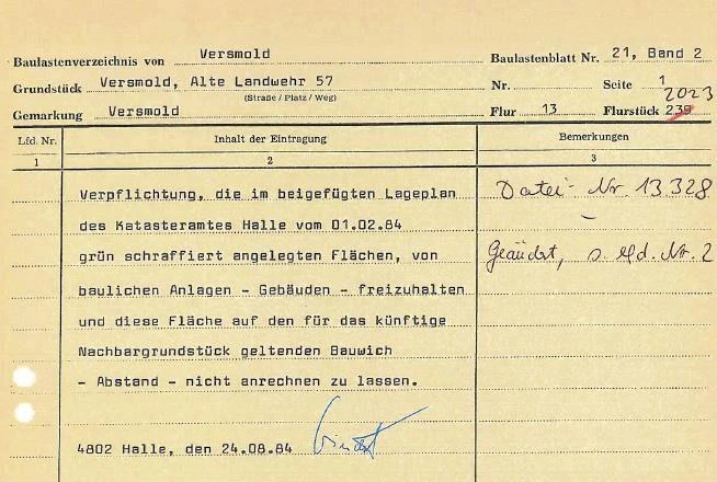 gewerblich genutztes Grundstück, Mehrfamilienhaus: in Versmold — Bild 3