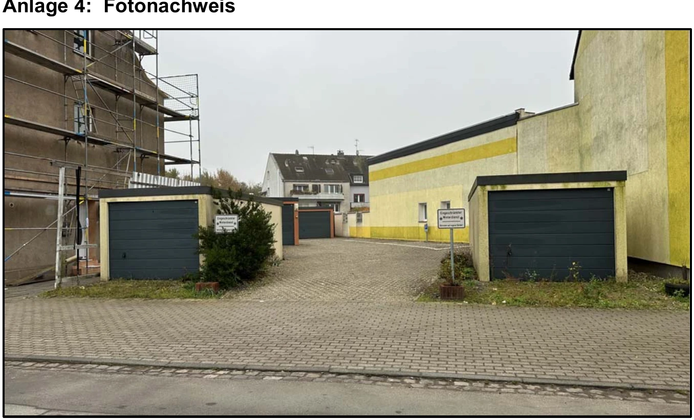 sechs PKW-Garagen (Stahlblech-Fertiggaragen) in Dinslaken — Bild 2