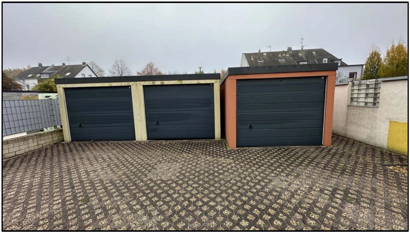sechs PKW-Garagen (Stahlblech-Fertiggaragen) in Dinslaken — Bild 3