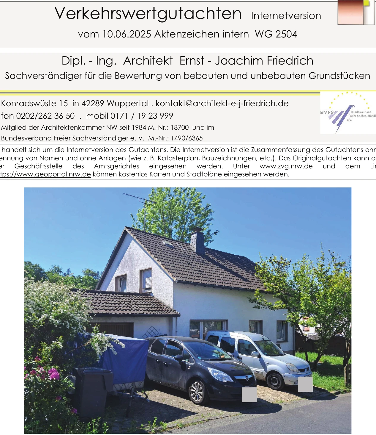 Garage, Einfamilienhaus, Wintergarten in Wipperfürth — Bild 2