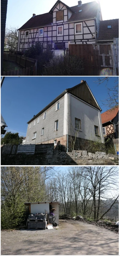 Einfamilienhaus, Garage, unbebautes Grundstück in Bad Arolsen