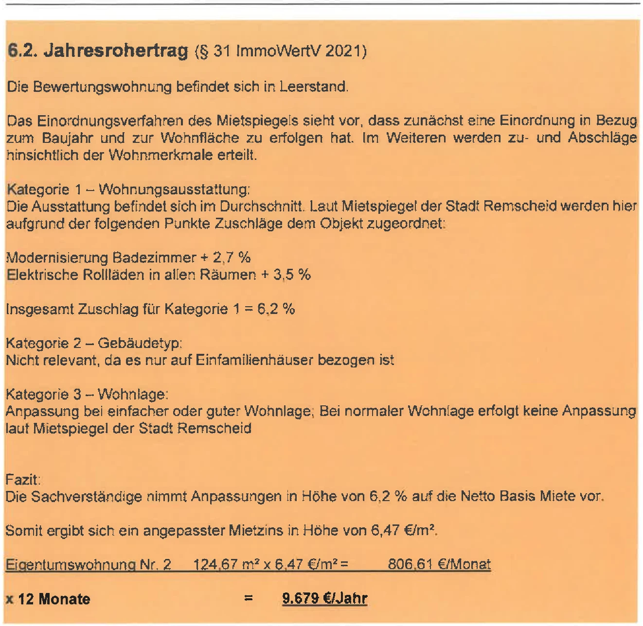 Eigentumswohnung (3 bis 4 Zimmer) in Remscheid