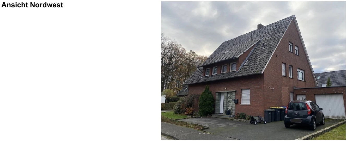 Zweifamilienhaus, Garage in Harsewinkel;Marienfeld — Bild 2