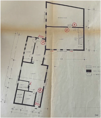 gewerblich genutztes Grundstück, Wohn-/Geschäftshaus, Kfz-Stellplatz (Tiefgarage) in Lüdenscheid
