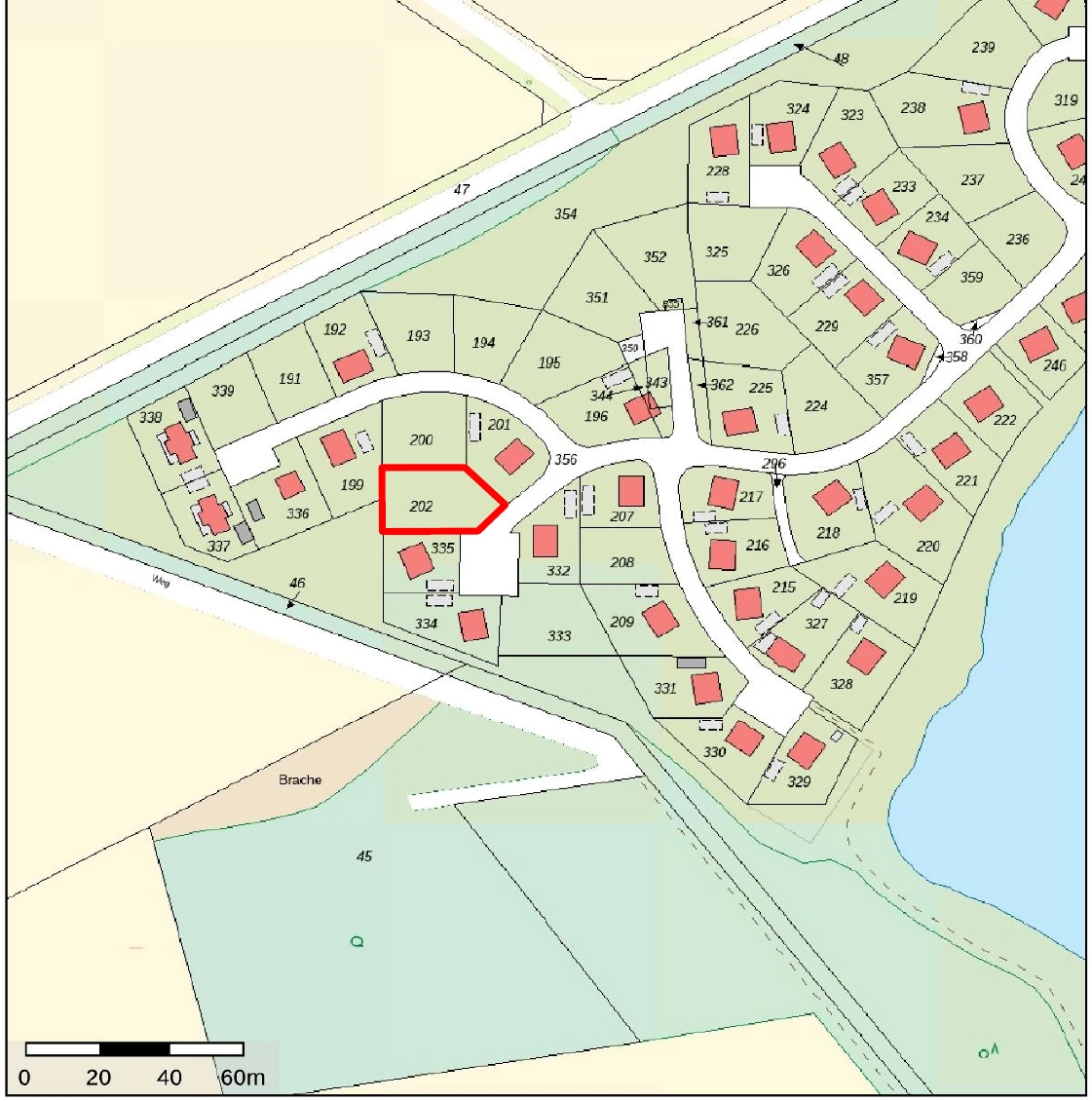 unbebautes Wochenendhausgrundstück in Warendorf — Bild 2