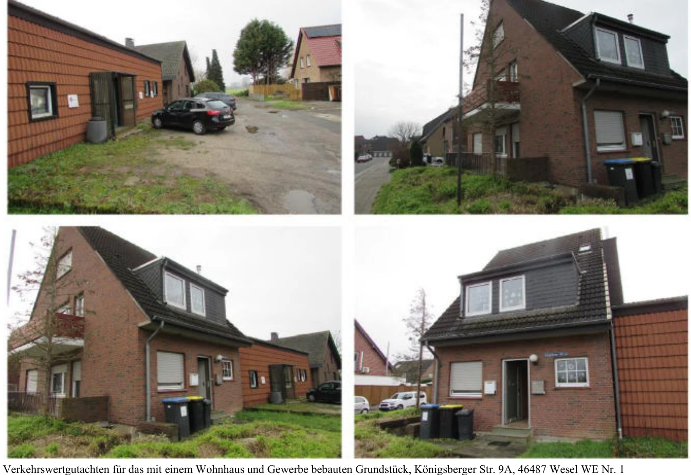 sonstiges Teileigentum (z.B. Keller, Hobbyraum), Garage, Eigentumswohnung (1 bis 2 Zimmer), Gewerbehalle in Wesel — Bild 2