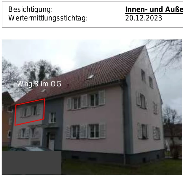 Sonstiges, Anteil an dem Erbbaurecht für 3-Zimmer-Wohnung in Salzgitter — Bild 2