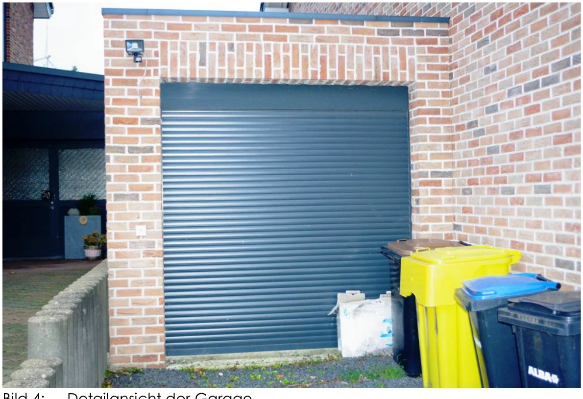 Garage, Einfamilienhaus, 2015 errichtetes Reiehenendhaus sowie Einzelgarage in Grevenbroich — Bild 2