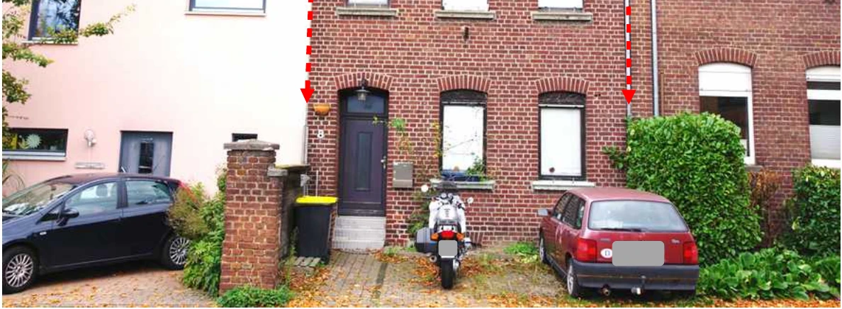 Einfamilienhaus, Einfamilienhausgrundstück, übertief, bebaut mit Reihenmittelhaus in Jüchen — Bild 3