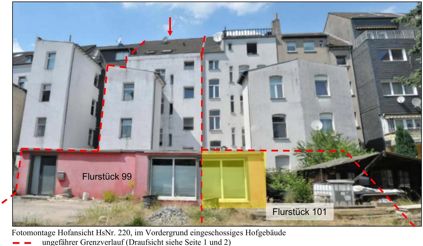 Garage, Gewerbeeinheit (z.B. Laden, Büro), Mehrfamilienhaus in Oberhausen — Bild 3
