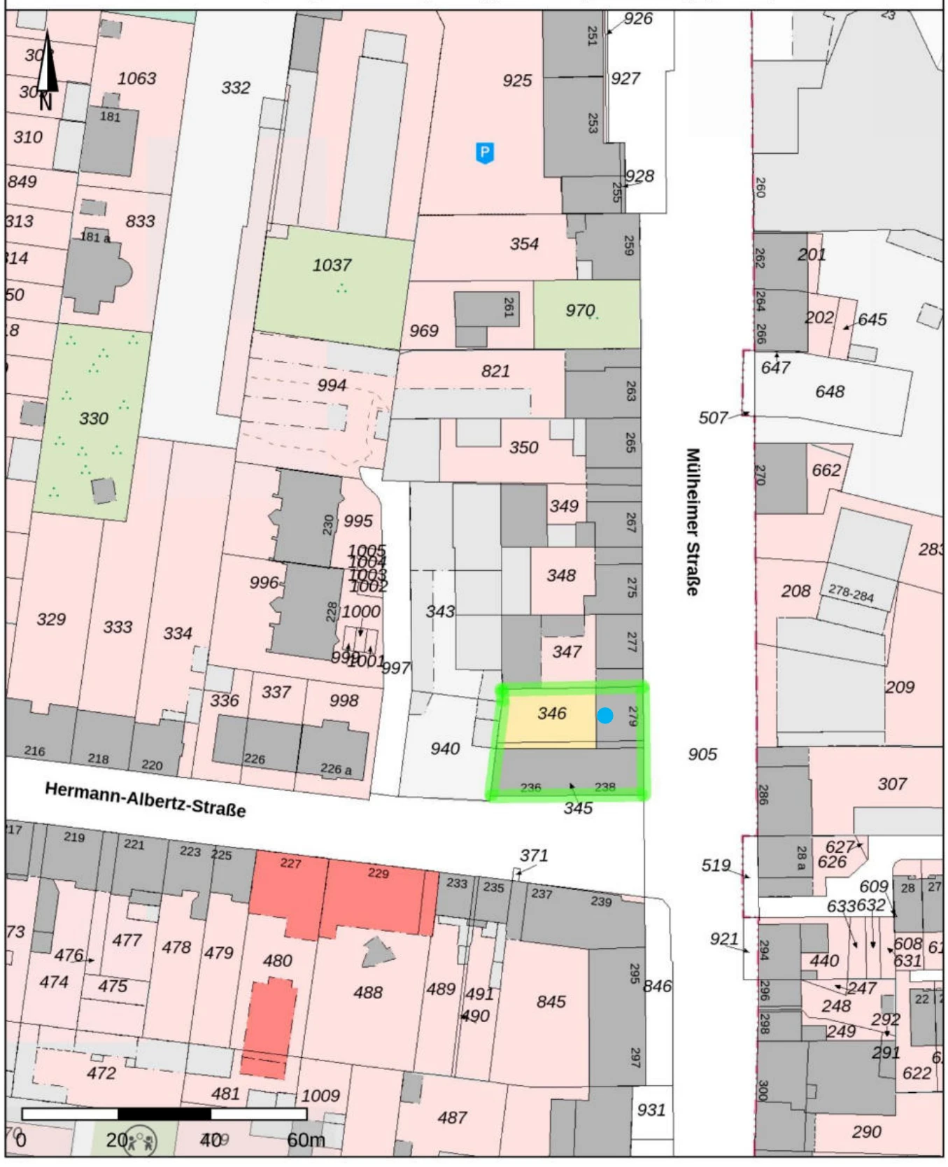 Eigentumswohnung (1 bis 2 Zimmer) in Oberhausen
