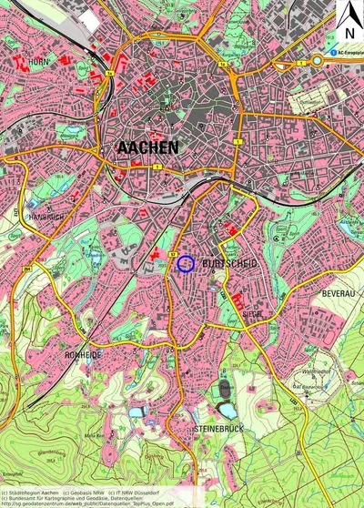 Eigentumswohnung (1 bis 2 Zimmer) in Aachen