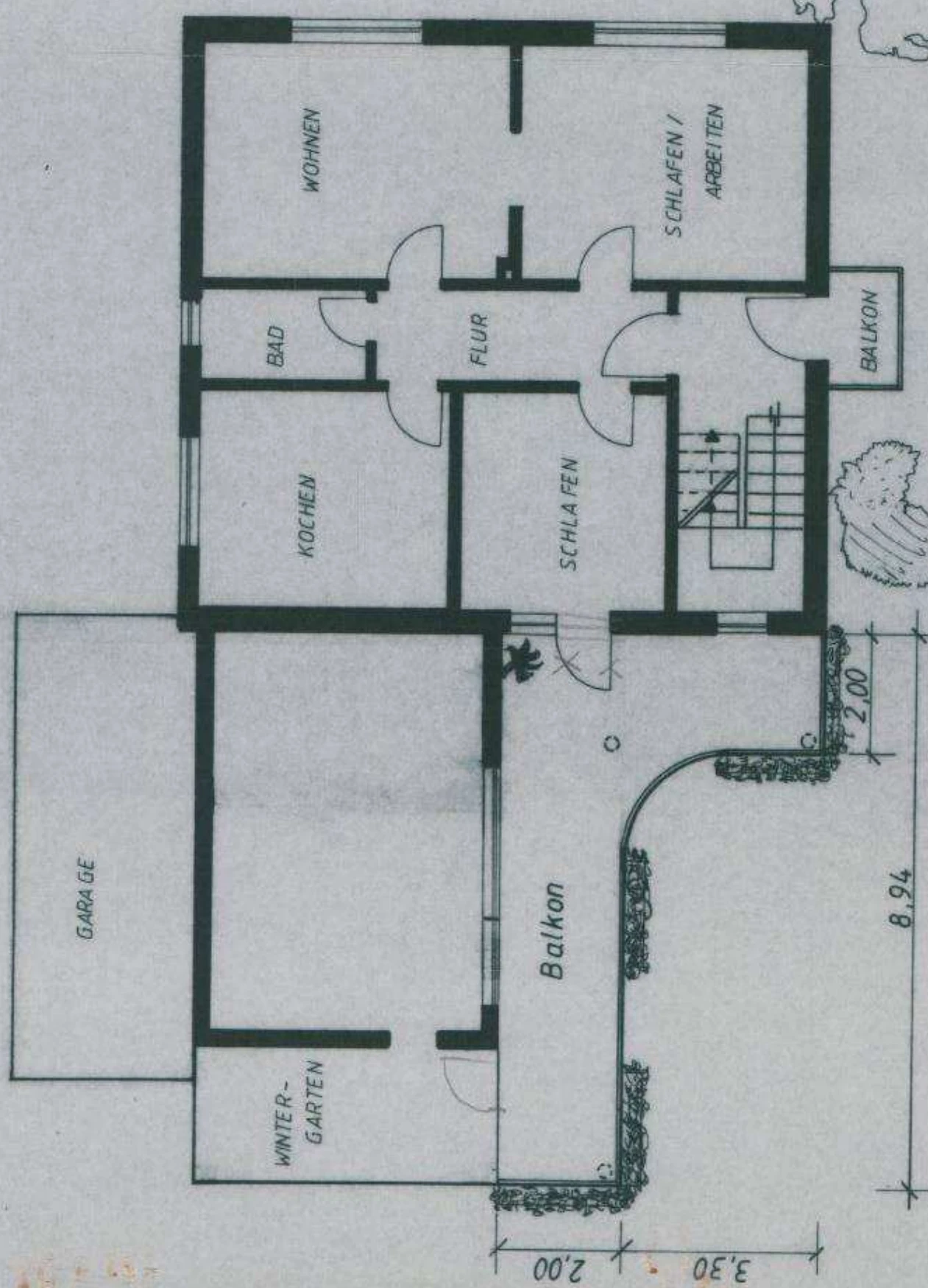 Zweifamilienhaus, Garage in Höxter