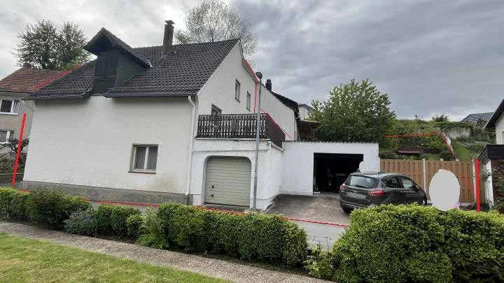 Garage, Doppelhaushälfte in Beverungen — Bild 2