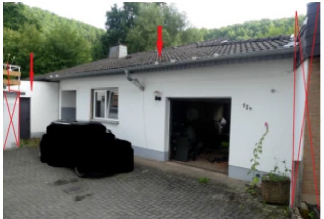 Einfamilienhaus mit integrierter Garage und Abstellgebäude in Schleiden