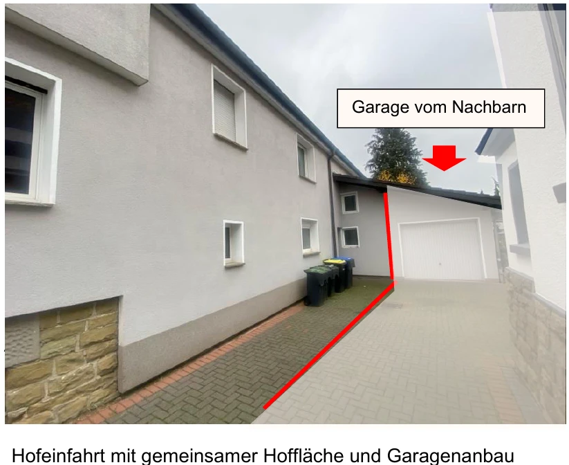 bebaut mit eingeschossigem Wohngebäude mit zweigeschossigem Anbau, ausgebautes Dach in München — Bild 3