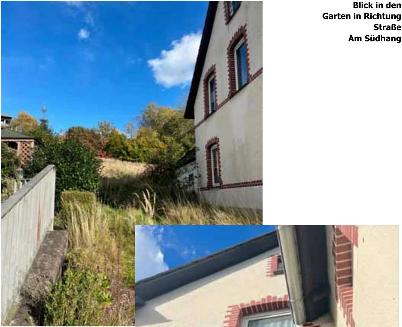 unbebautes Grundstück, Garage, Einfamilienhaus in Detmold — Bild 3