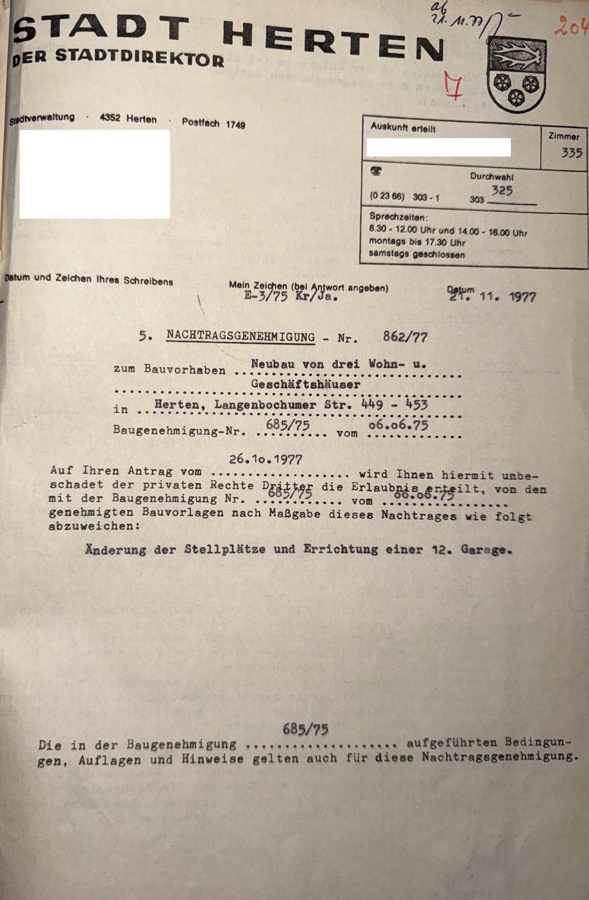 Eigentumswohnung (1 bis 2 Zimmer) in Herten — Bild 2