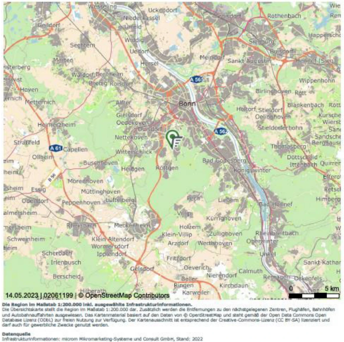 Kfz-Stellplatz, Garage, Eigentumswohnung (1 bis 2 Zimmer), Doppelhaushälfte in Bonn — Bild 2