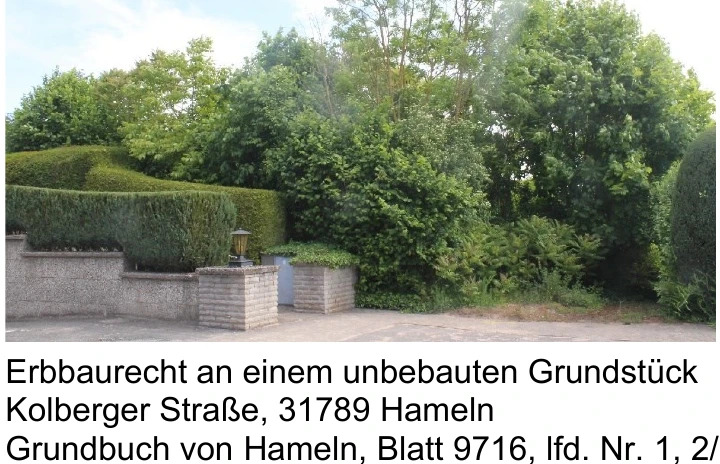 unbebautes Grundstück in Hameln — Bild 3