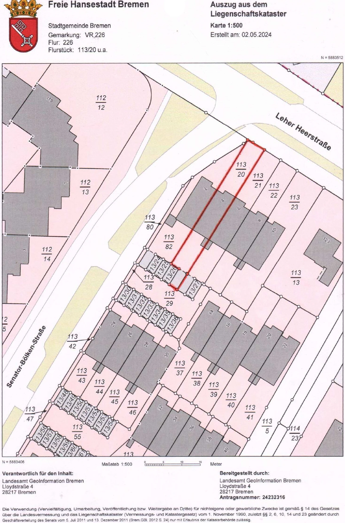 Reihenhaus in Bremen