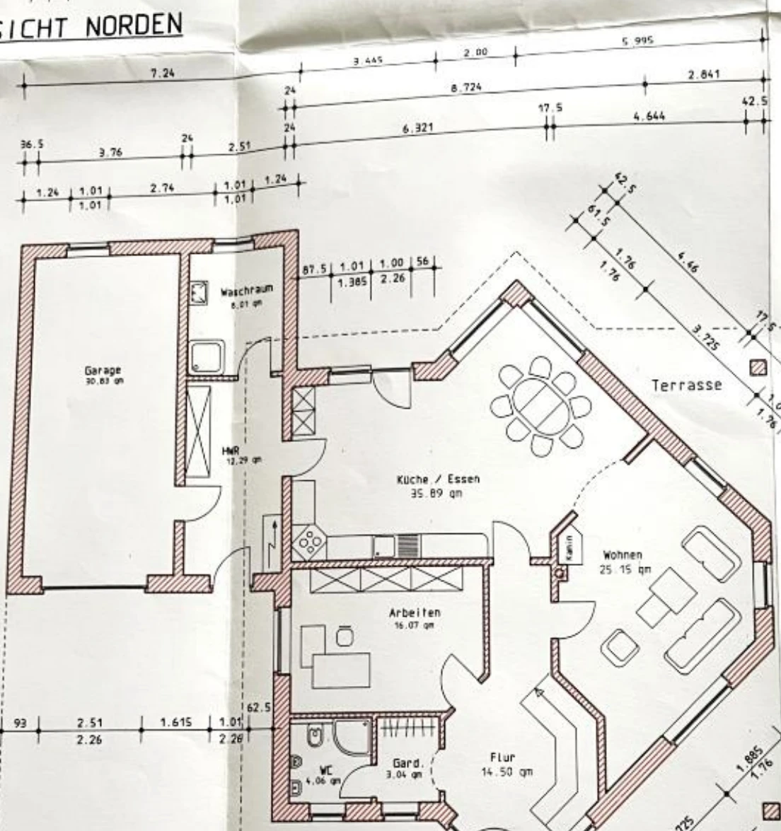 Wohn-/Geschäftshaus, Einfamilienhaus mit Nebengebäuden in Werlte — Bild 2