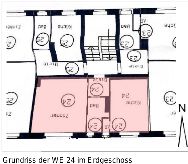 Eigentumswohnung (1 bis 2 Zimmer) in Berlin — Bild 2