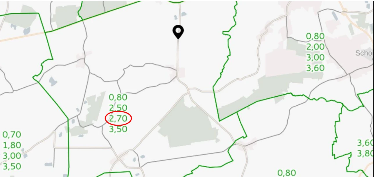 Einfamilienhaus, land- und forstwirtschaftlich genutztes Grundstück, (Rohbau) in Wittmund — Bild 2
