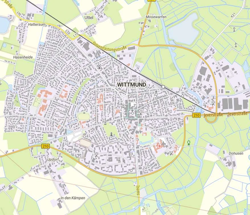 Mehrfamilienhaus, Doppelgarage in Wittmund