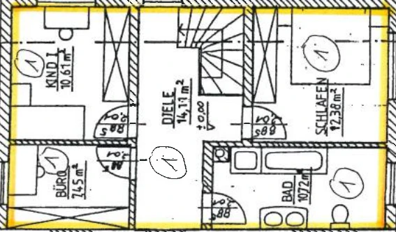 Eigentumswohnung (3 bis 4 Zimmer) in Schrecksbach — Bild 2
