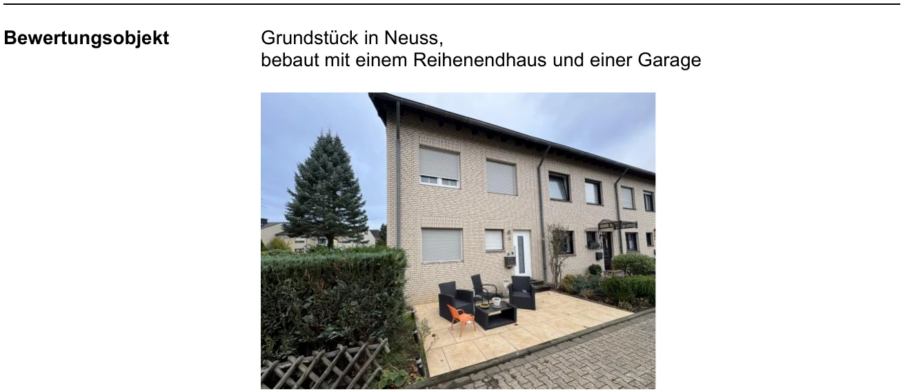 Garage, Reihenhaus in Neuss — Bild 2