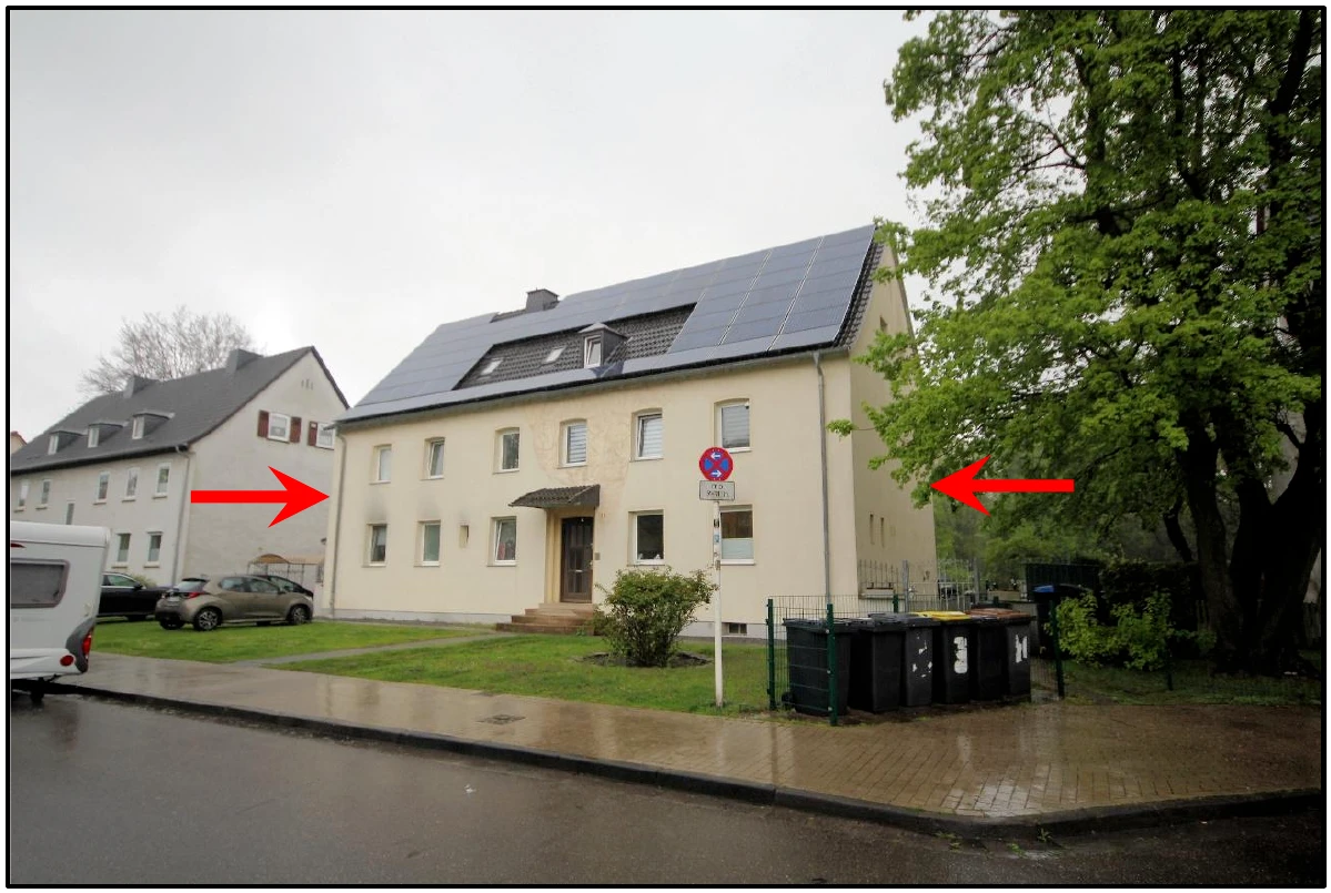Mehrfamilienhaus, Carport, Gartengrundstück mit Gartenhaus, Pool, Pavillion in Marl — Bild 2