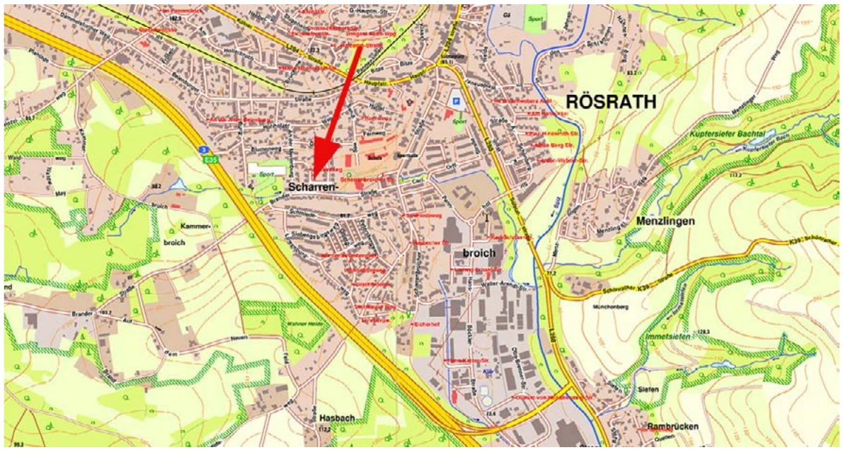 Kfz-Stellplatz, Garage, Einfamilienhaus in Rösrath — Bild 2
