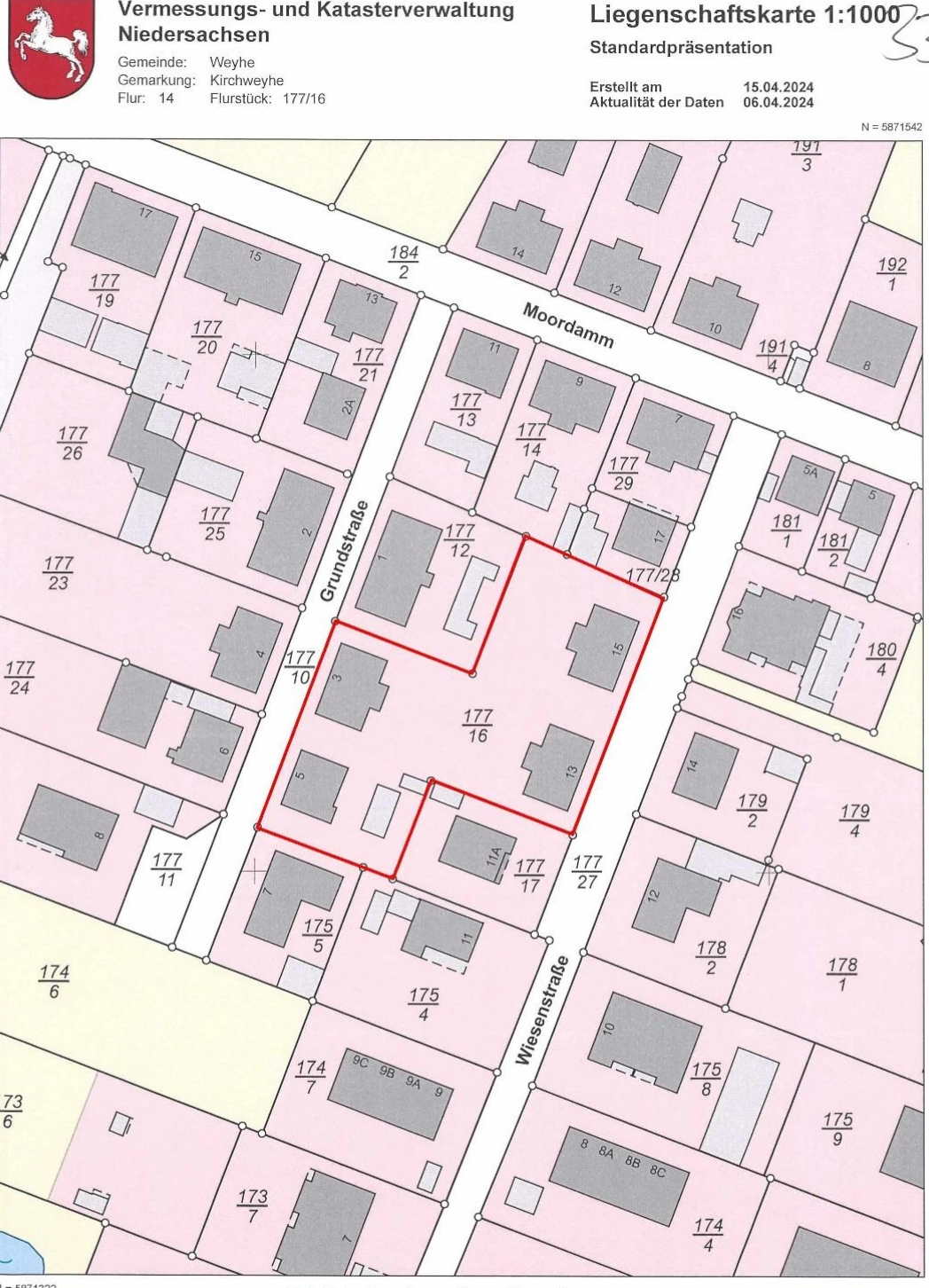 Eigentumswohnung (1 bis 2 Zimmer) in Weyhe