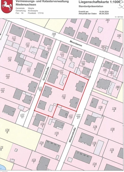 Eigentumswohnung (1 bis 2 Zimmer) in Weyhe