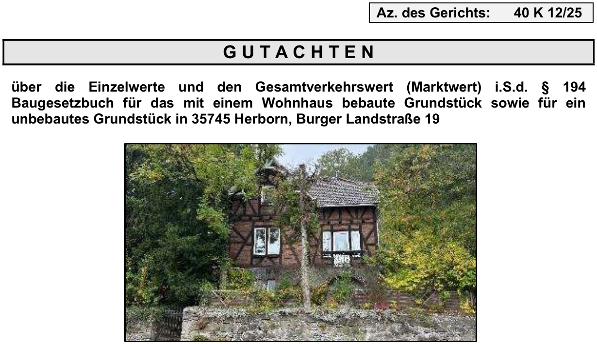 Einfamilienhaus, unbebautes Grundstück in Herborn — Bild 3
