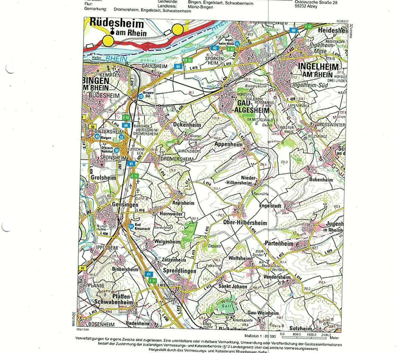 Landwirtschaftsfläche in Dromersheim — Bild 2