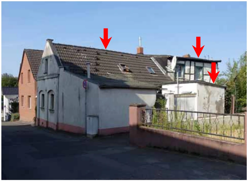 unbebautes Grundstück, Einfamilienhaus, teilweise bebaut mit Einfamilienhaus in Hürth — Bild 2