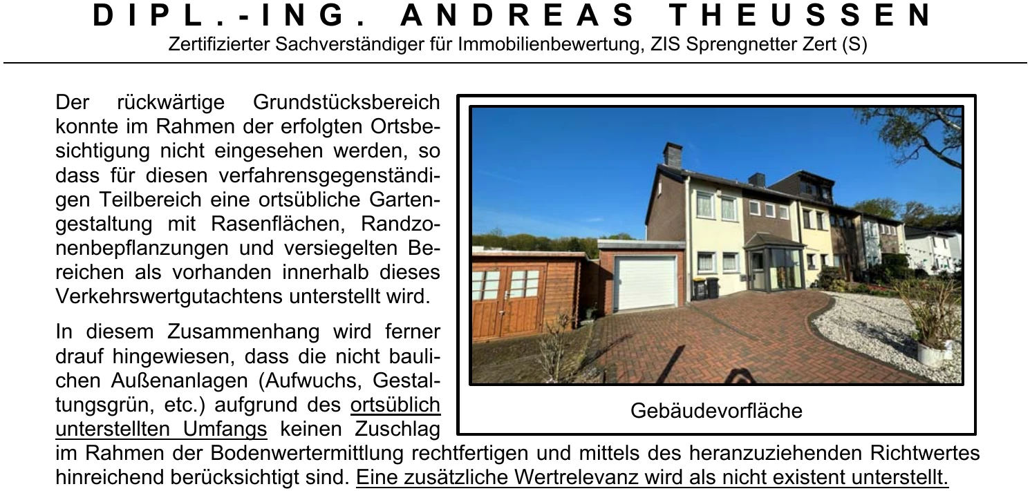 Einfamilienwohnhaus nebst PKW-Garage in Duisburg — Bild 3