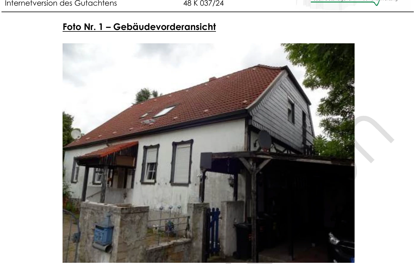 Zweifamilienhaus, Kfz-Stellplatz, Hinterliegergrundstück in Bochum — Bild 2