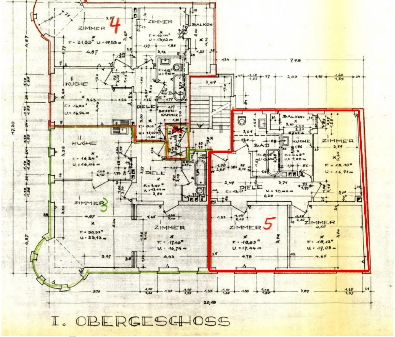 Eigentumswohnung (3 bis 4 Zimmer) in Bochum — Bild 2