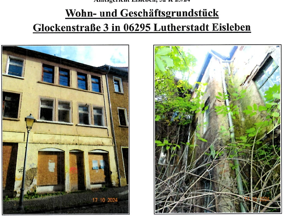Wohn-/Geschäftshaus in Eisleben