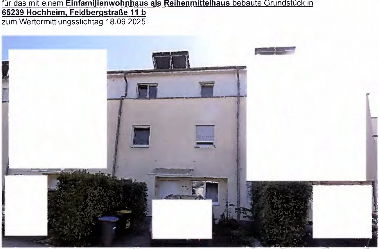 Reihenhaus, Kfz-Stellplatz in Hochheim — Bild 2