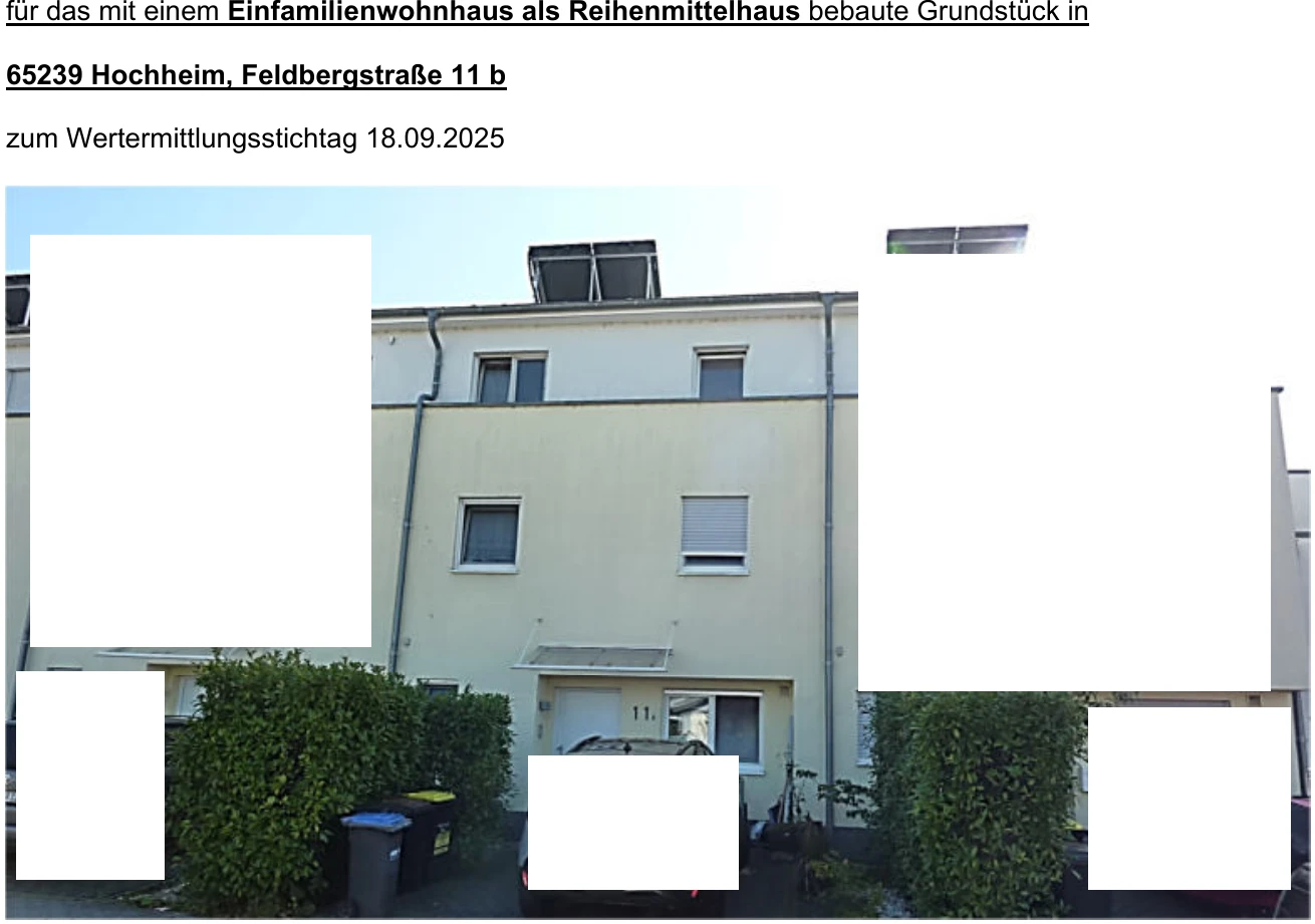Reihenhaus, Kfz-Stellplatz in Hochheim — Bild 3