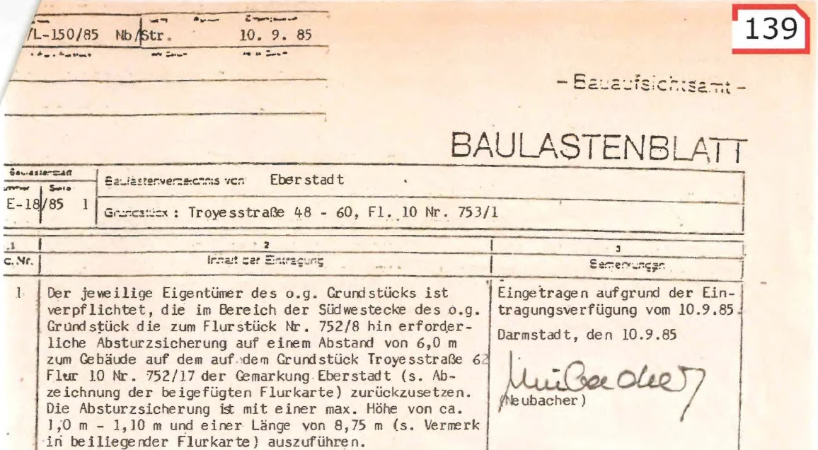 Sonstiges, Kfz-Stellplatz (Tiefgarage) in Darmstadt — Bild 2