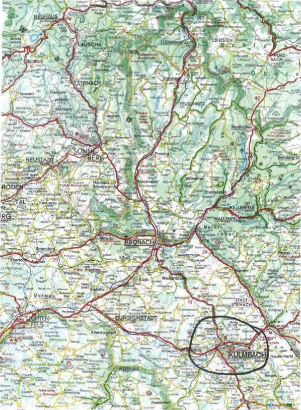 land- und forstwirtschaftlich genutztes Grundstück in Burghaig